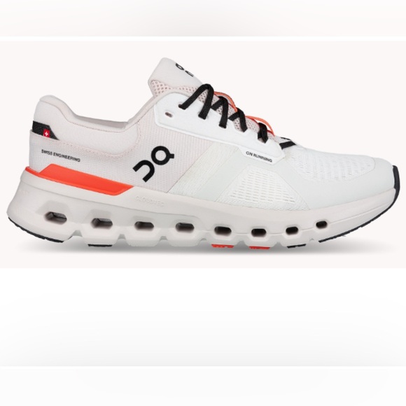 On Running White and Black Sneakers - Picture 1 of 4